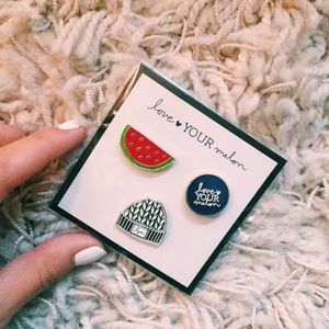 Love Your Melon Pins